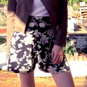 Reformation Floral Shorts